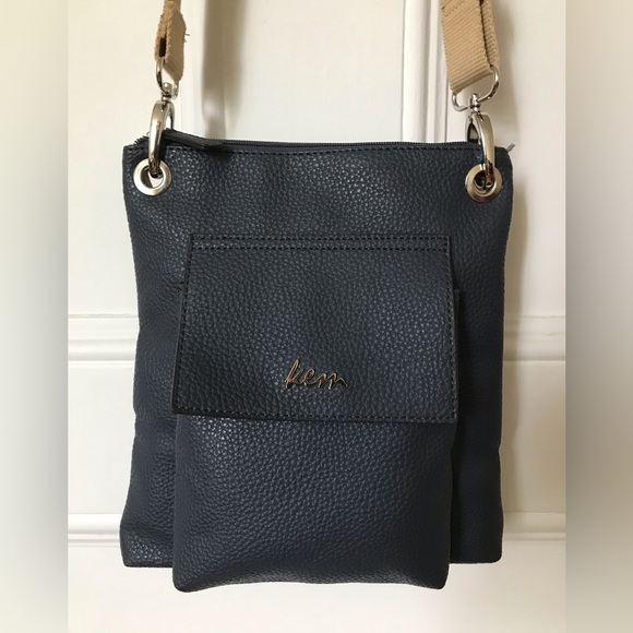 Blue crossbody bag - Picture 2 of 4